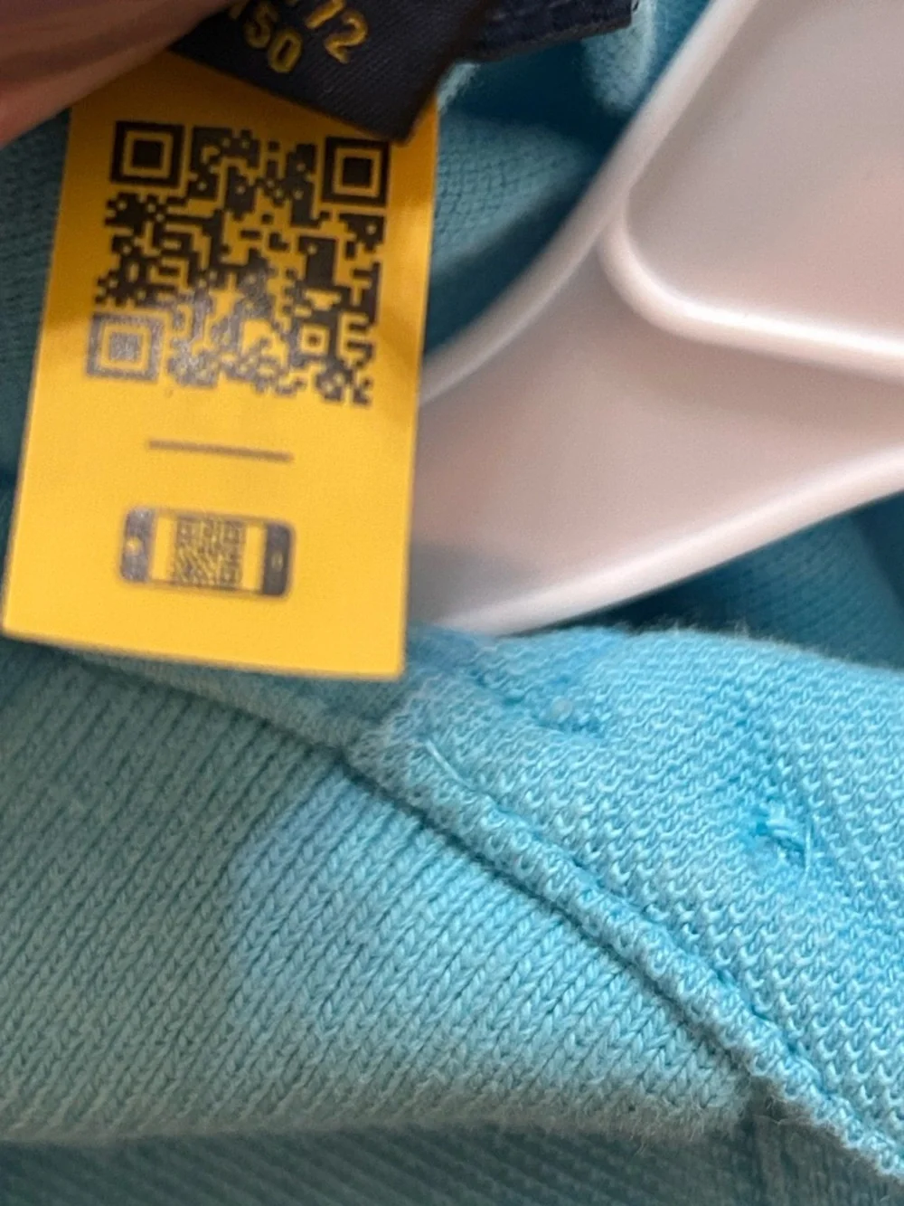Boys Ralph Lauren Blue‎ Polo with Pink Pony Embroidery